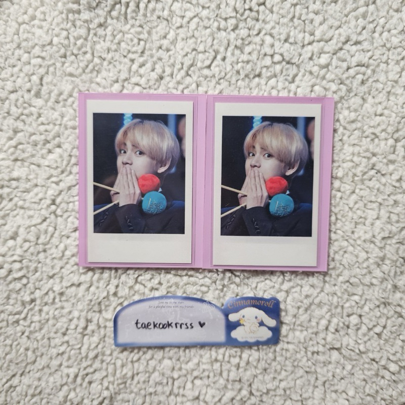 BTS NunaV Offial Fansite Event Virthday Polaroid v