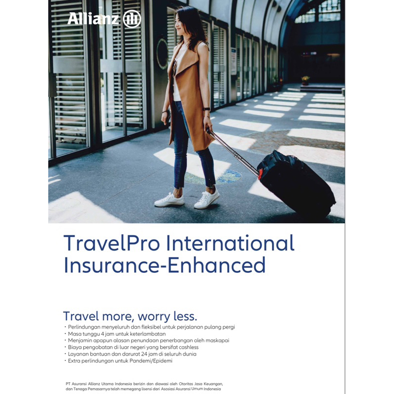 International Travel Insurance / Asuransi Perjalanan Internasional / Allianz Travelpro