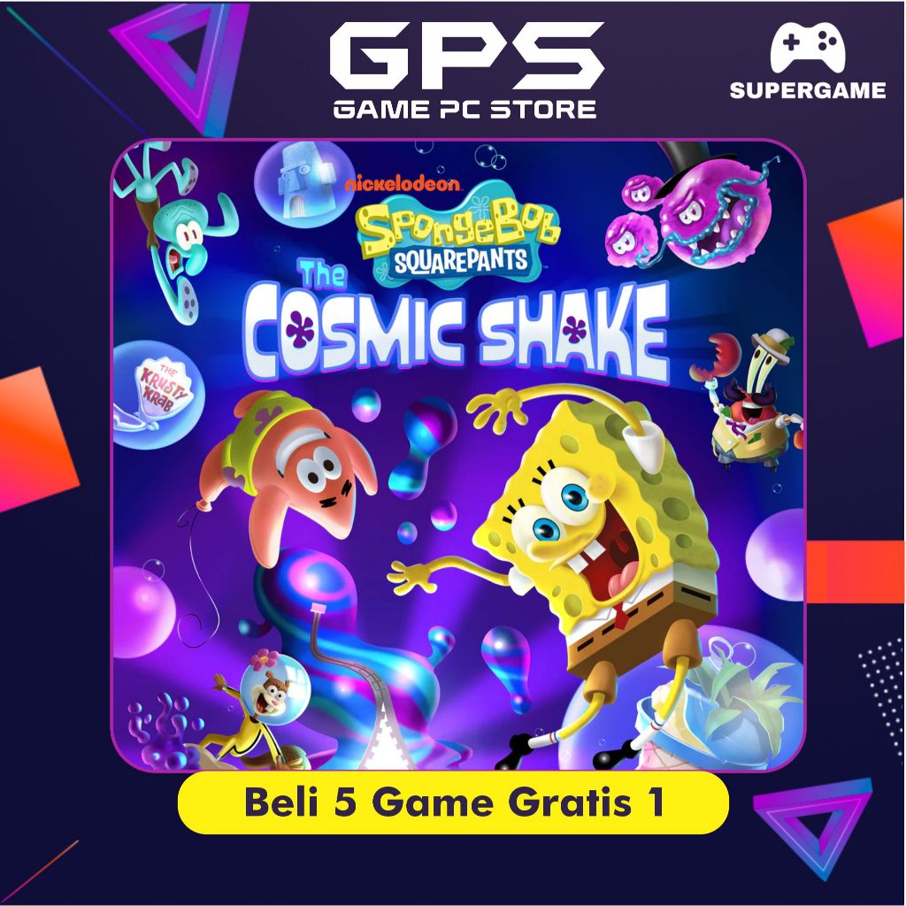 Game PC/Laptop -  Spongebob Cosmic Shake - Download Game PC Terlengkap & Terbaru