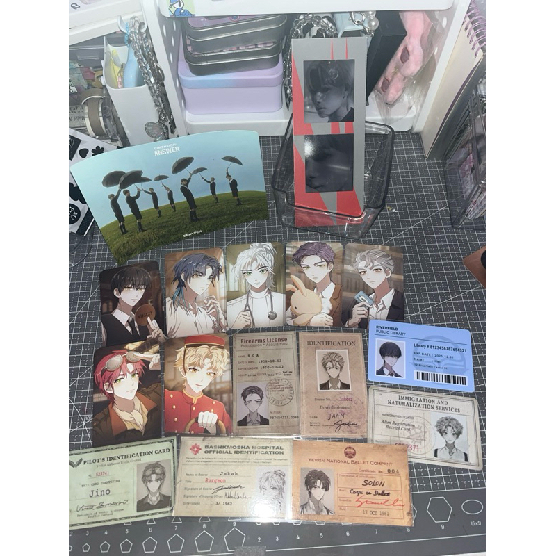 photocard official enhypen dark moon special memorabilia