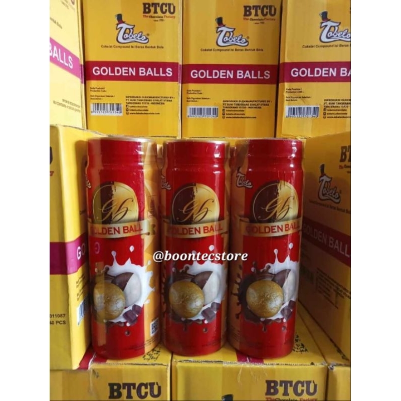 

Coklat Golden Balls Per Dus isi 6 Toples Coklat Kue Lebaran Choco Ball Coklat Emas @6toples