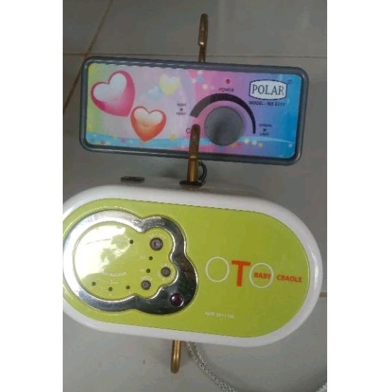 ayunan listrik OTO dan POLAR mesin saja(tampa adaptor dan per pegas 7) ORIGINAL
