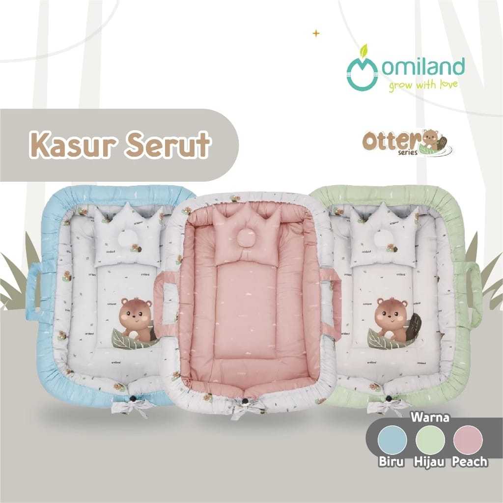 OMILAND KASUR SERUT  KELAMBU OTTER ,ALPCA,RAINBOW,PANDA