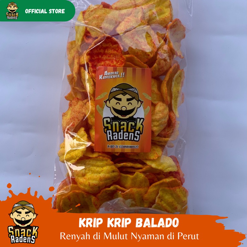 

Snack Radens Krip krip balado
