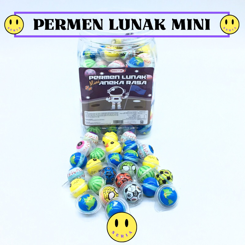 

RB Permen Lunak Mini 120 Pcs DSM JND Sweet Me Bulat Aneka Rasa Buah