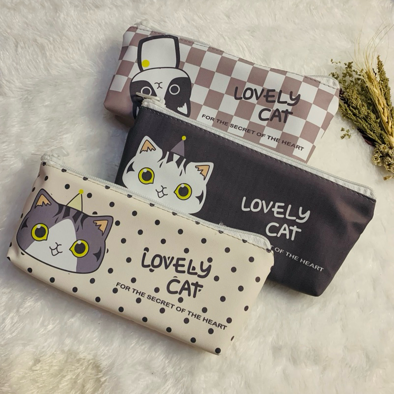 

Pouch Cat Tempat Pensil Murah Pencil Case
