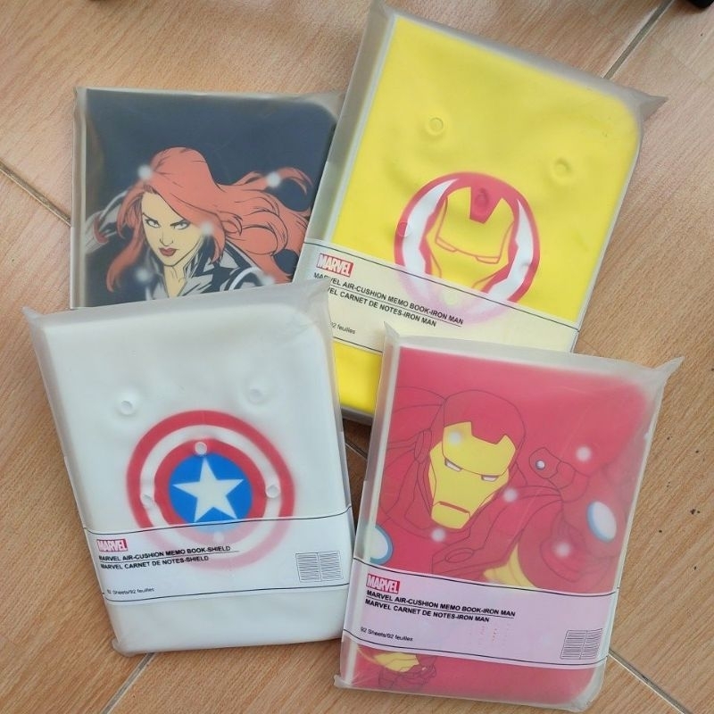 

MINISO MARVEL AIR CUSHION MEMO BOOK SHIELD