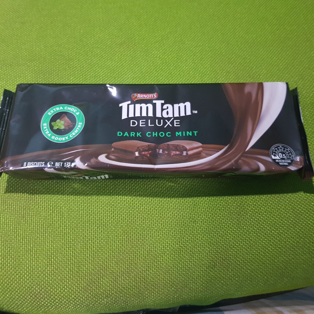 

Timtam Deluxe Dark Choc Mint 175gr