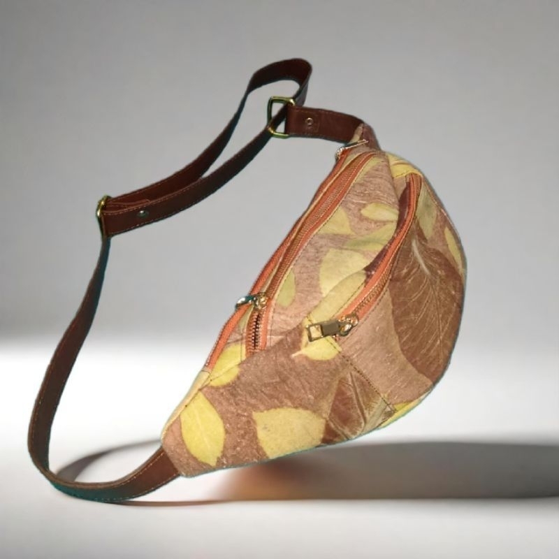 Waitsbag Nata Tas Selempang Wanita Ecoprint