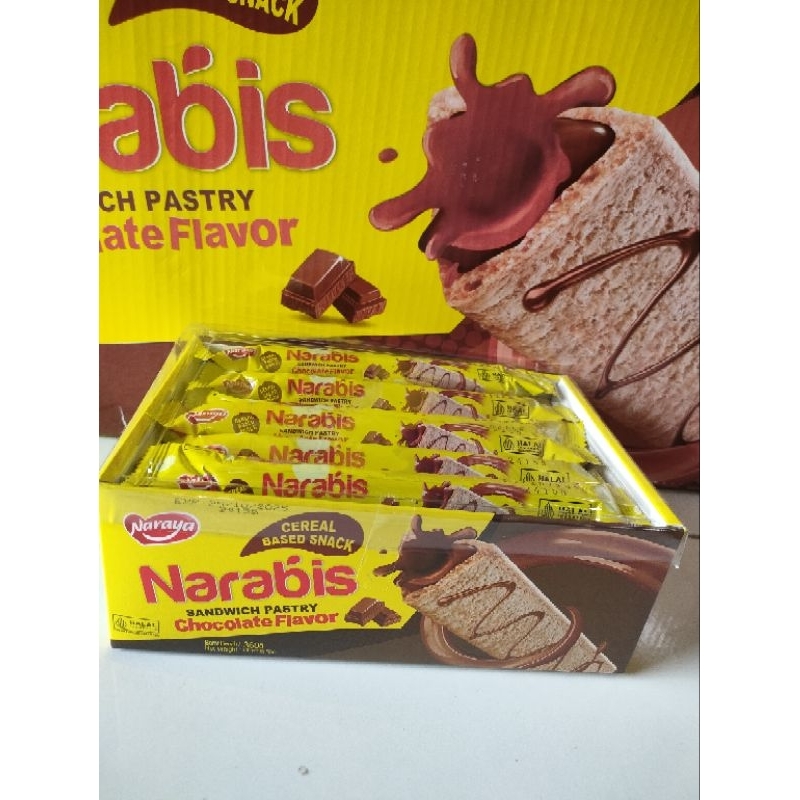 

NARABIS SANDWICH PASTRY CHOCOLATE BOX isi 30