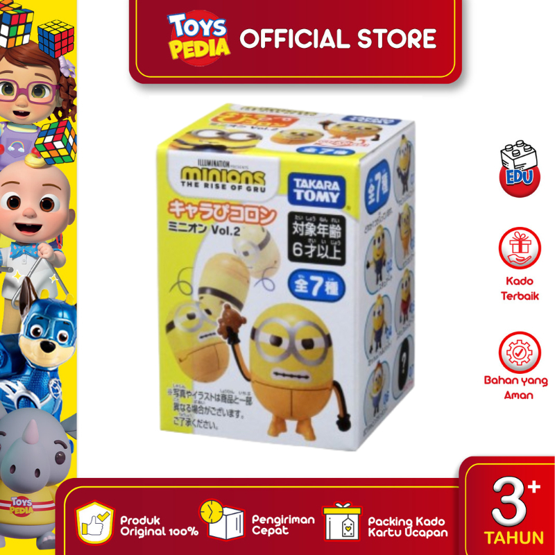 Mainan Mini Figur Minions Cocoon Ball Minions Vol.2 (Random)