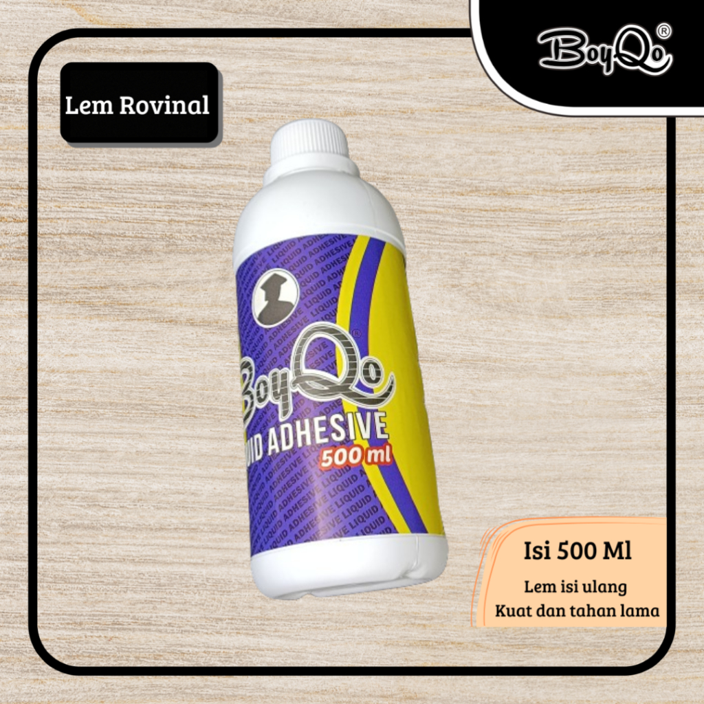 

BoyQo Lem Refill 500 ml Lem Isi Ulang Hemat Tahan Lama