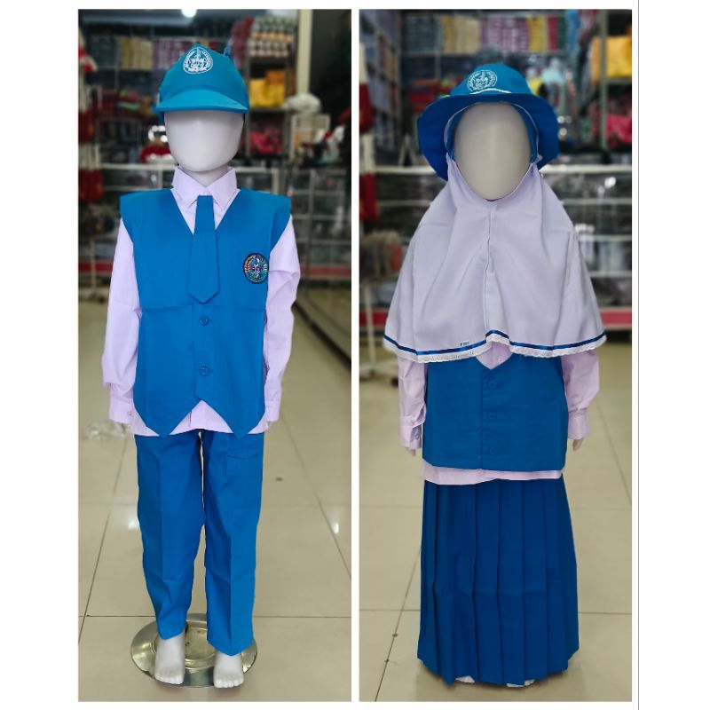 BAJU TK NASIONAL ROMPI PISAH ( COWOK- CEWEK)