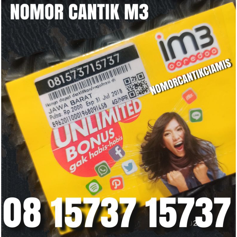 Nomor Cantik IM3 | IM3 Cantik | Indosat Murah