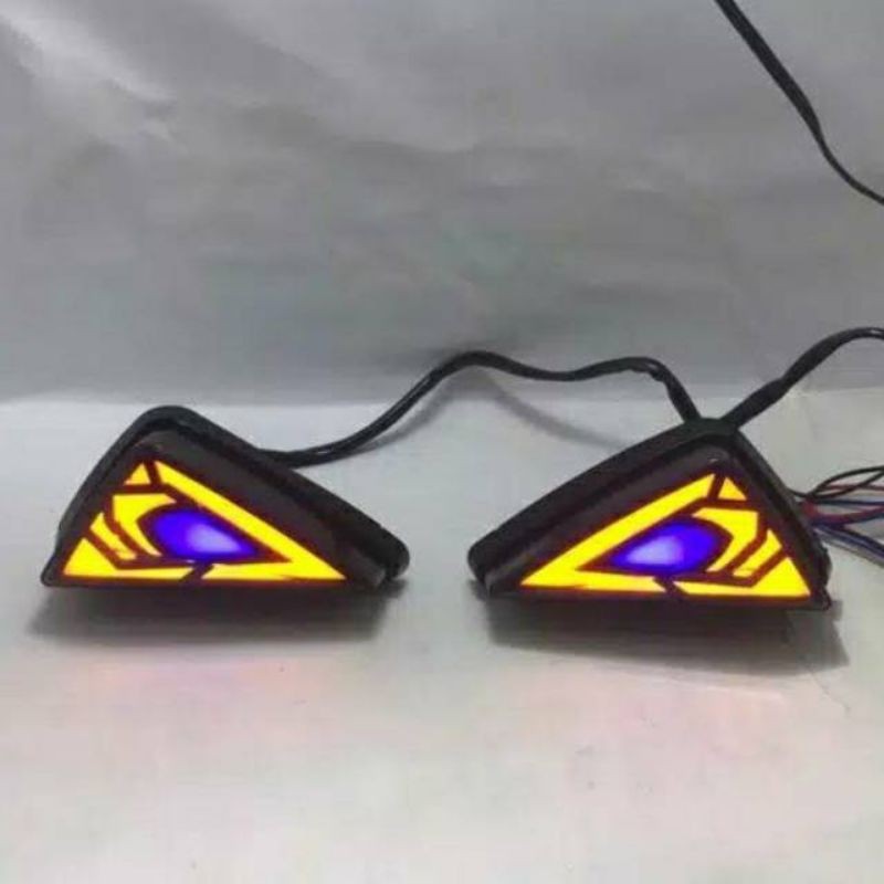 Sein Tempel Segitiga 2 warna Running R15 v3 Cbr150r lokal Cbr thailand Ninja Rr Mono Ninja 250 Dll