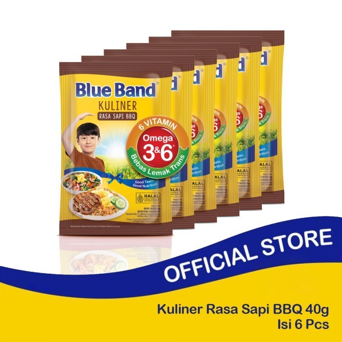 

Blue Band Kuliner Sapi BBQ 40gr isi 6pc