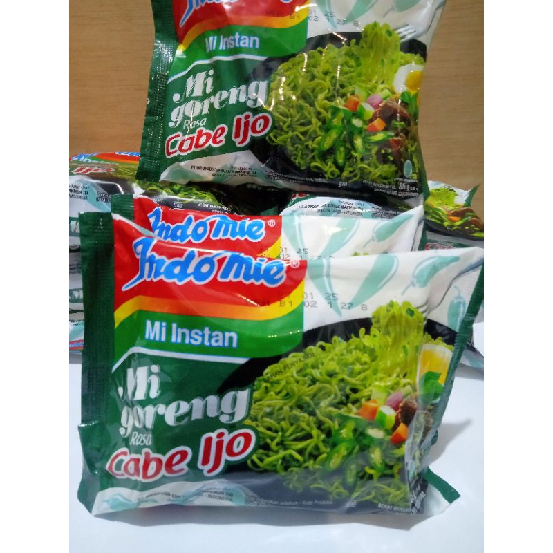 

INDOMIE GORENG CABE IJO 5 BKS