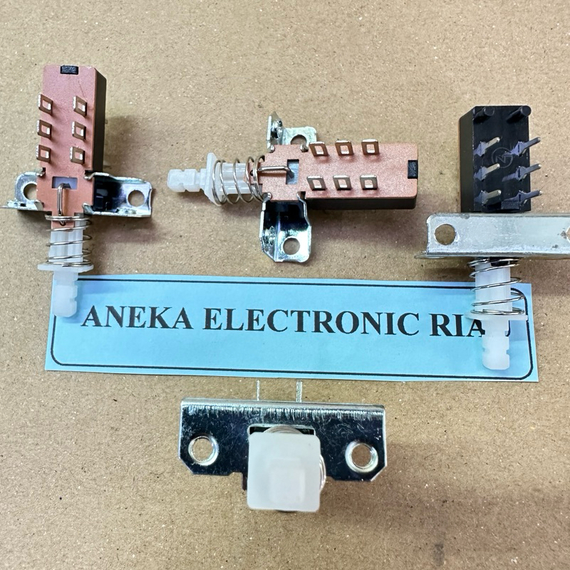 SAKLAR DPDT 6 PIN SWITCH DPDT 2x3