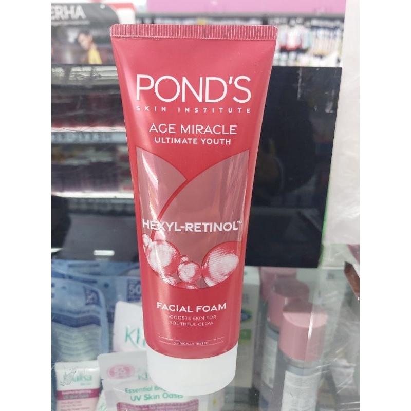 Ponds Age Miracle Sabun Cuci Muka Youthful Glow 100gr
