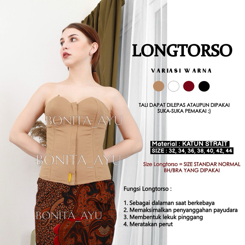 Longtorso Kebaya Bali Bonita Ayu