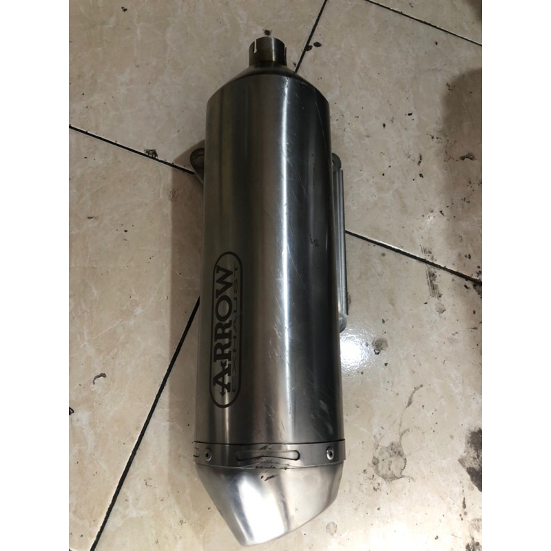 part 2nd slencer knalpot arrow exhaust original