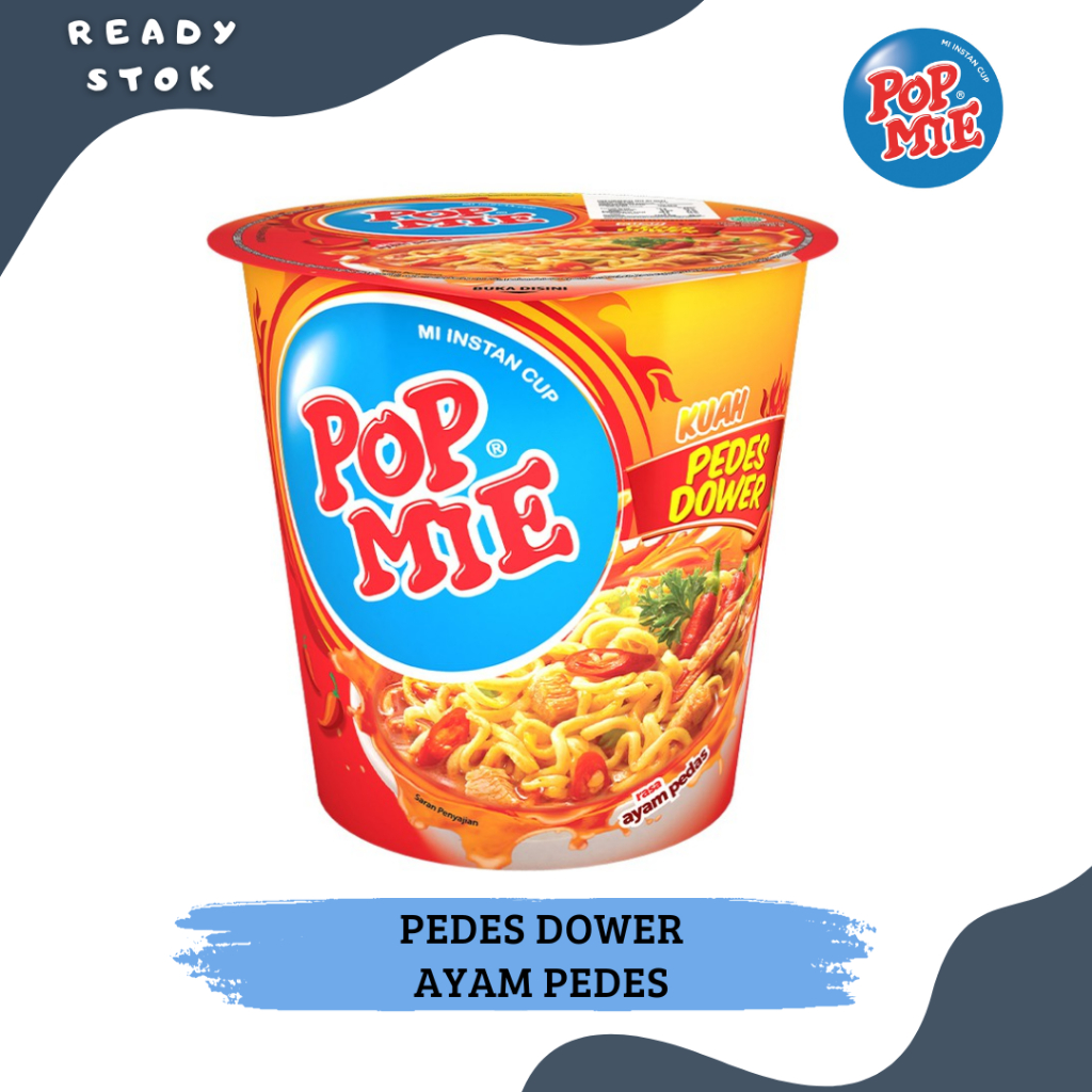 

Pop Mie Kuah Pedes Dower Ayam Pedes 75gr (pcs)