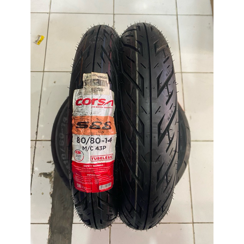 Ban CORSA S88 80/80-14(Tubeless)
