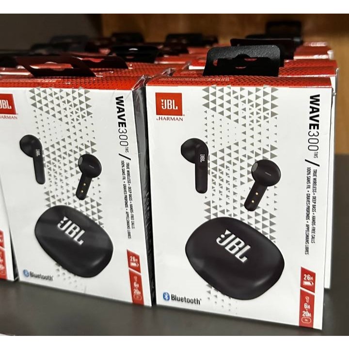 JBL TWS 300 WAVE EARPHONE HEADSET BLUETOOTH NEW GARANSI