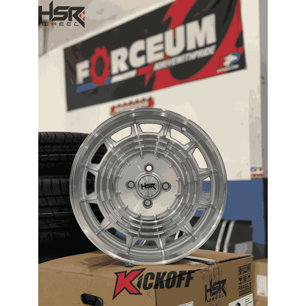 Pelek Velg Racing Terbaru HSR RTR Ring 16 Pas Buat Mobil WULING BINGOU , COROLLA , MOBILIO ,BALENO