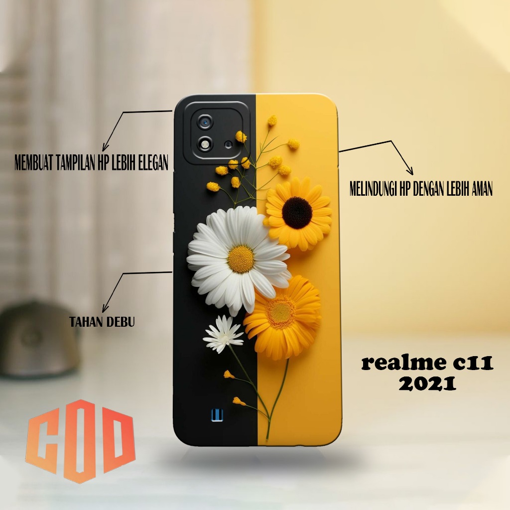 REALME C11 2021 - Softcase REALME C11 2021 - Case Pro Camera REALME C11 2021  - BUNGA Case - Casing 