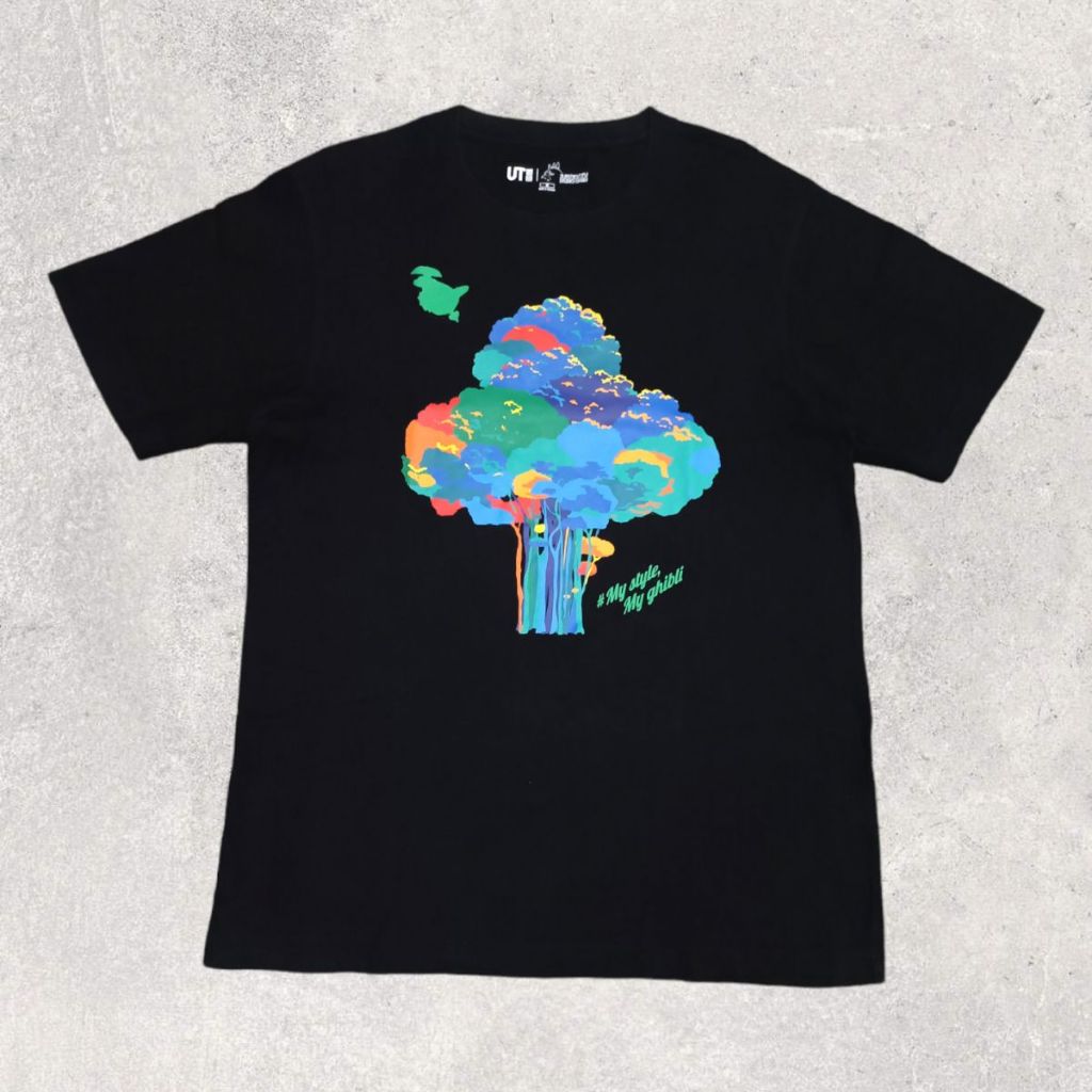 T-SHIRT UNIQLO X STUDIO GHIBLI SECOND ORIGINAL