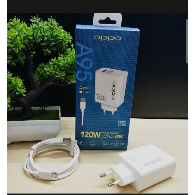 CHARGER FAST CHARGING SUPERVOOC BRAND OPPO  120W type C