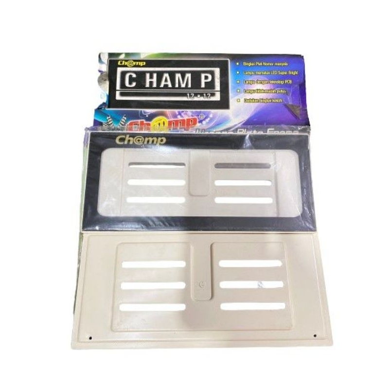BINGKAI PLAT NOMOR KECIL CHAMP