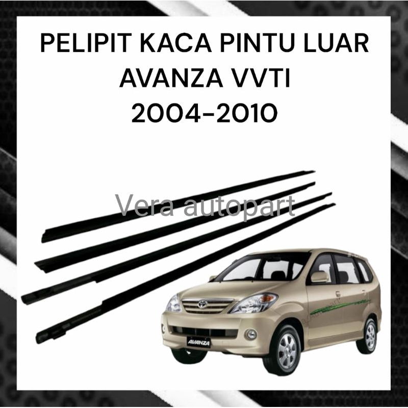 karet pelipit kaca pintu luar Avanza 2004-2010