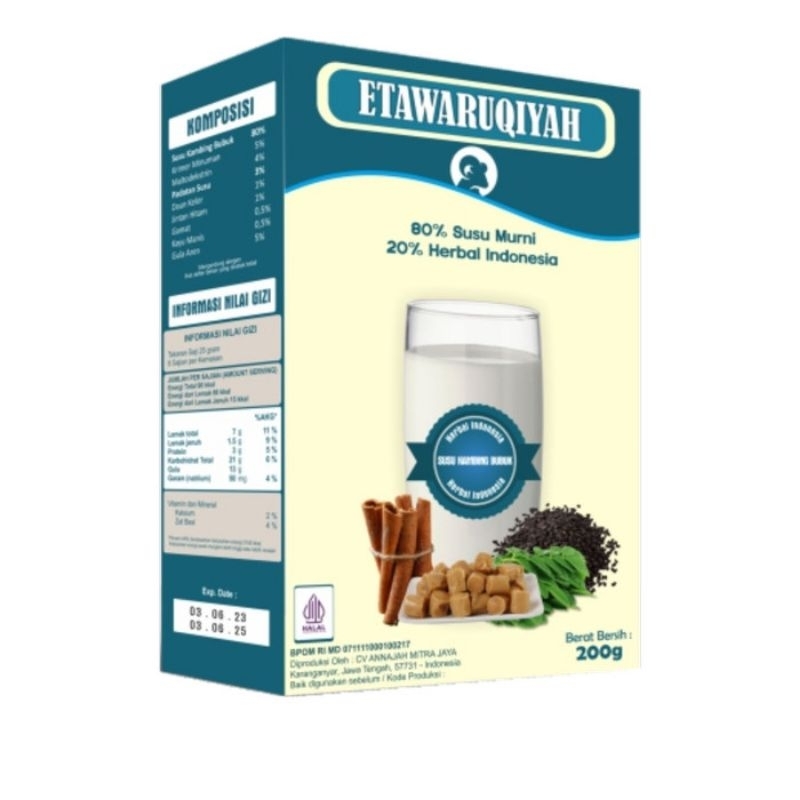 

SUSU ETAWARUQIYAH ORIGINAL | SUSU BUBUK | HERBAL INDONESIA