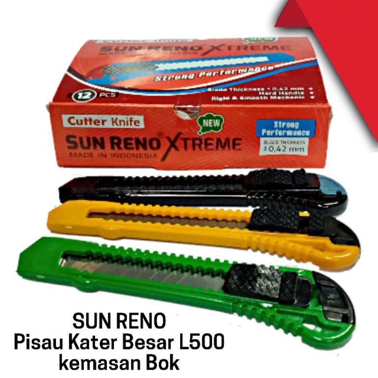 

z Best Terlaris Cutter Besar Kater size Besar L5 Knife SunReno Xtreme Grosir 12pcs 64