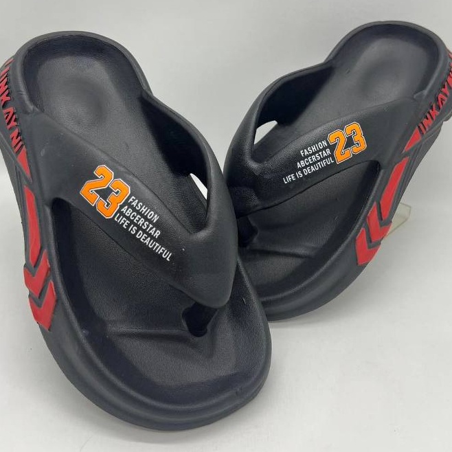 KODE F45D Inkayni 392 Sandal Anak LakiLaki Sandal Jepit Karet Lentur Pria Remaja Dewasa Merek Inkayn