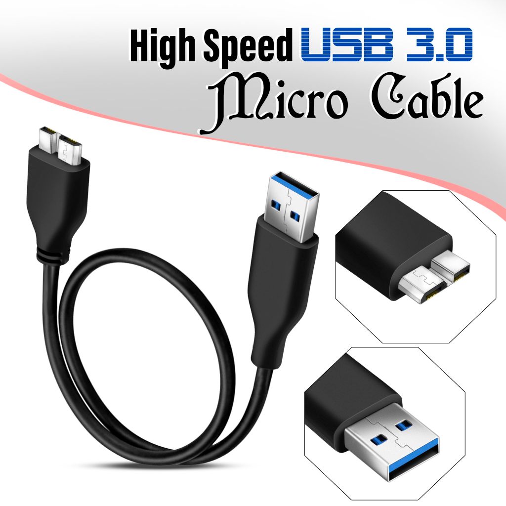 Kabel Data Hardisk ,SSD eksternal USB 3.0 High Quality