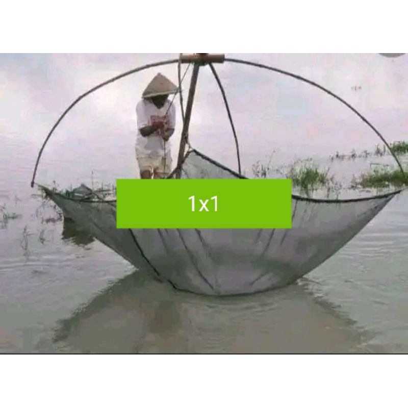 sirib,anco udang,ikan kecil,besar RK super 1,2 m x 1,2 m