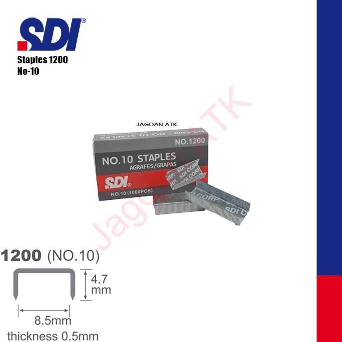 

SDI 12 Isi Staples No1 No1 Staples 2 kotak kecil r RI8