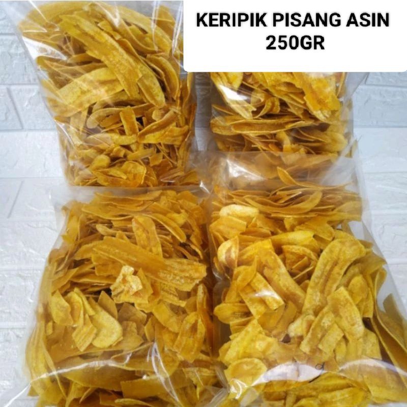 

Keripik Pisang Asin 250gr