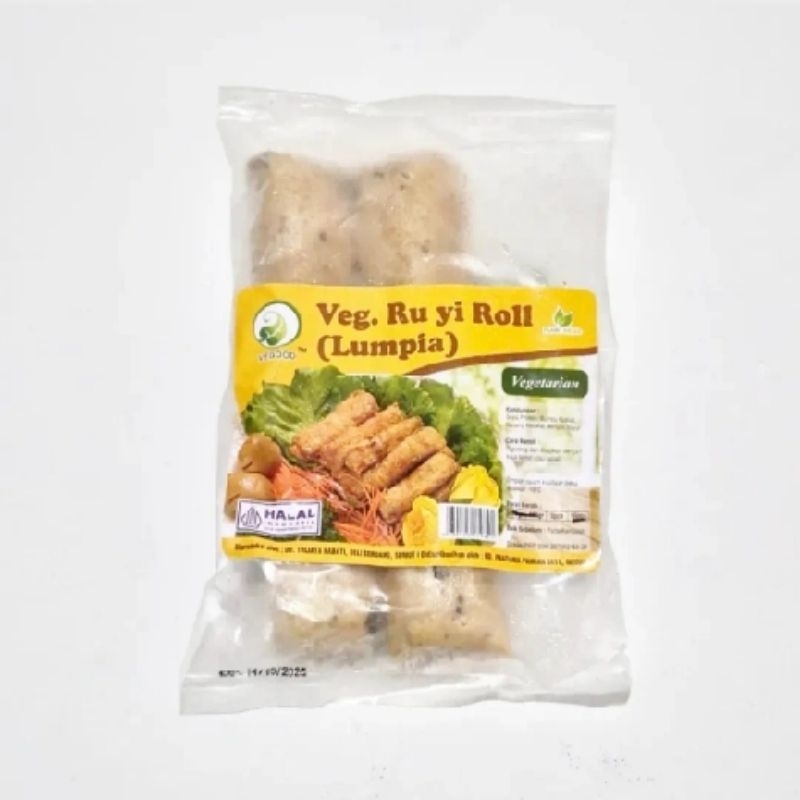 

Ru Yi Roll Jumbo 2 Pcs / Lumpia Vegetarian
