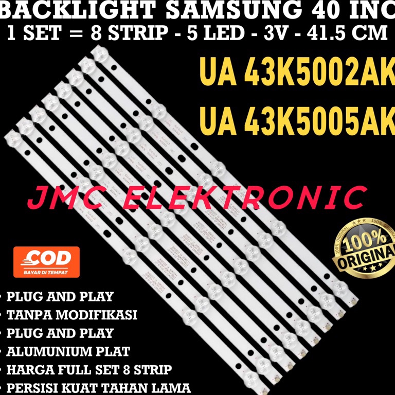 KODE W38S BACKLIGHT TV SAMSUNG 43 INCH UA43K52AK UA43K55AK UA43K52 UA43K55 478K42WDA3213K1