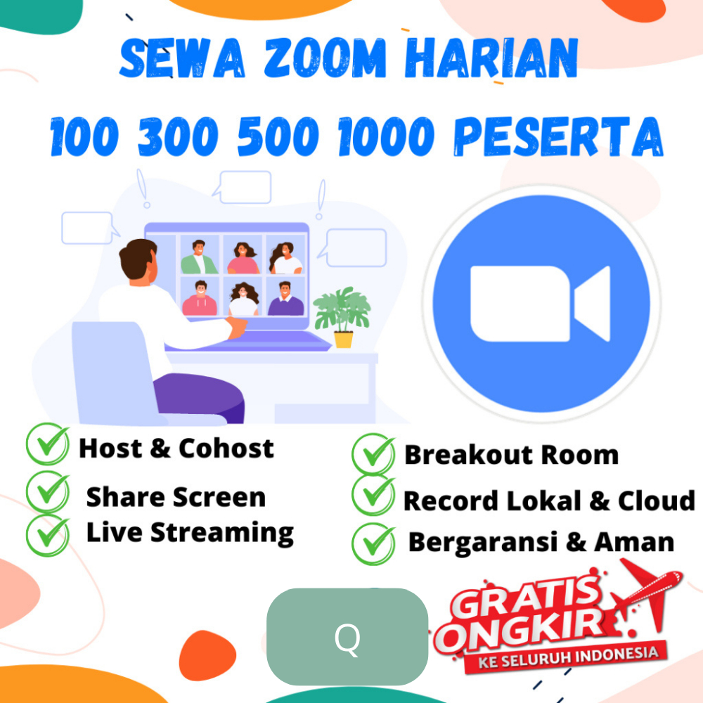 Jual Sewa Zoom Harian - Full Garansi