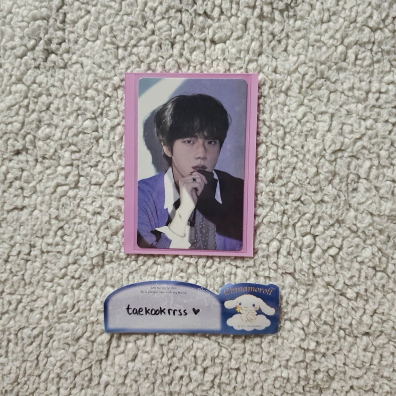 Photocard Seokjin The Astronaut POB Weverse (PC Jin) (POB Jin)