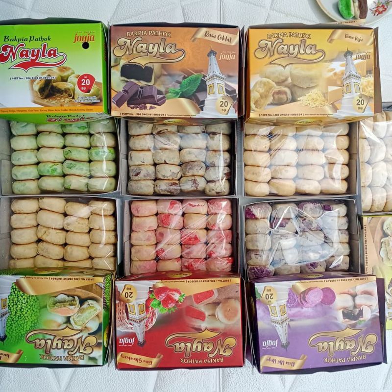 

Bakpia Nayla - Kering | Isi 20 pcs