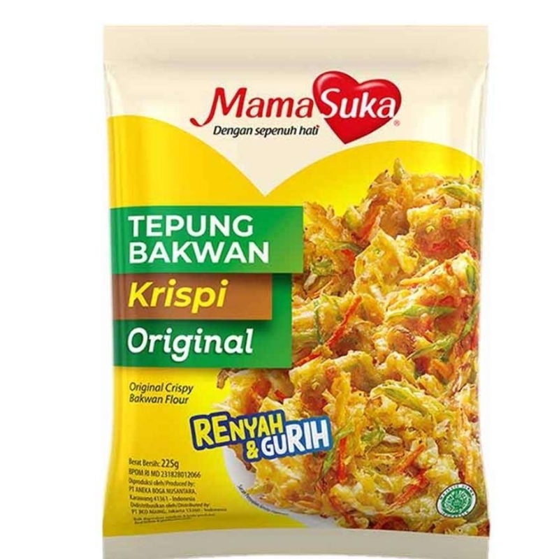 

Mamasuka Tepung Bakwan Krispi Original 225 gr