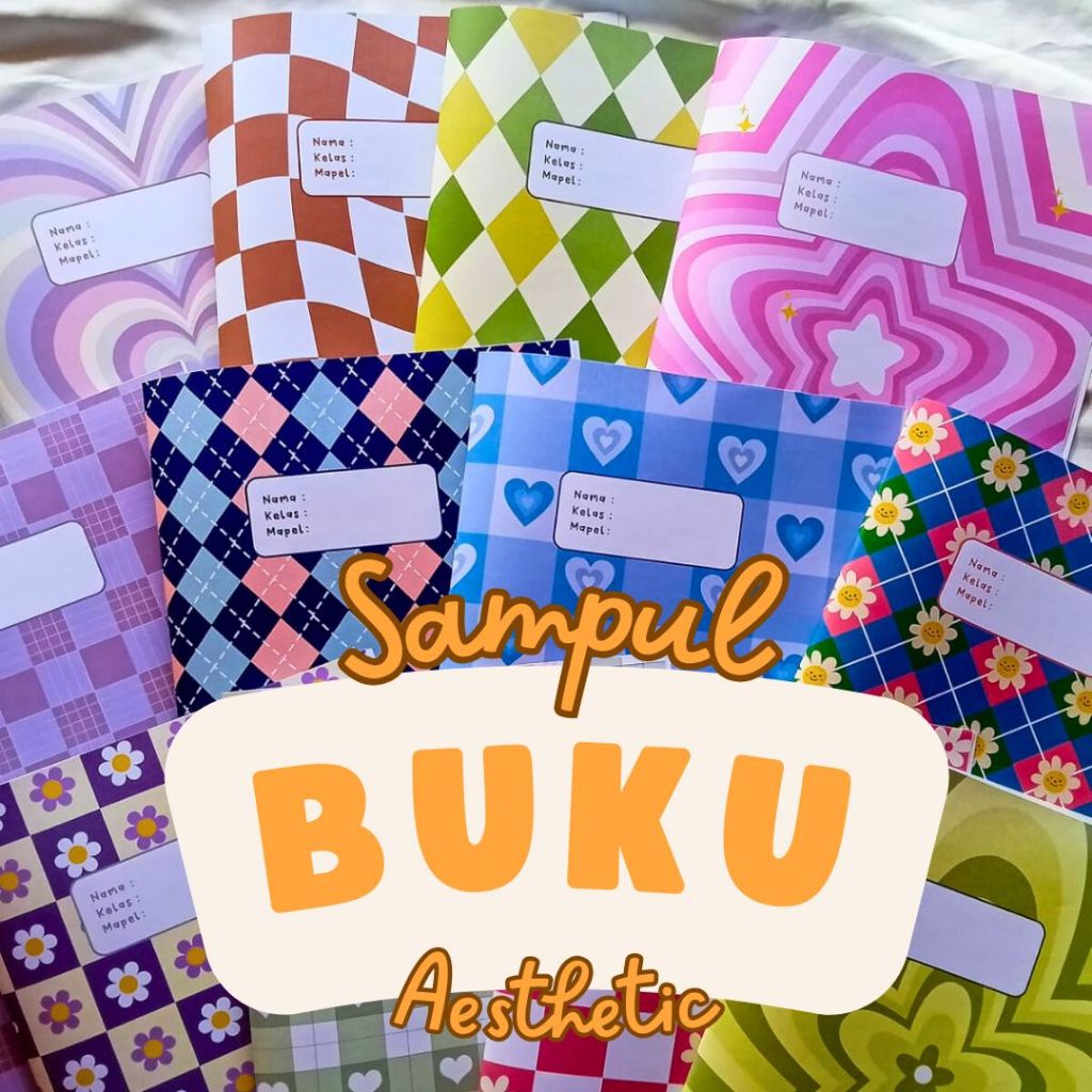 

(ISI 12) MOTIF 4 | SAMPUL BUKU AESTHETIC 1 PAKET ISI 12 LEMBAR | SAMPUL BUKU BIGBOSS SAMPUL BUKU SIDU ( MOTIF TERBARU ) HALLONAASTORE