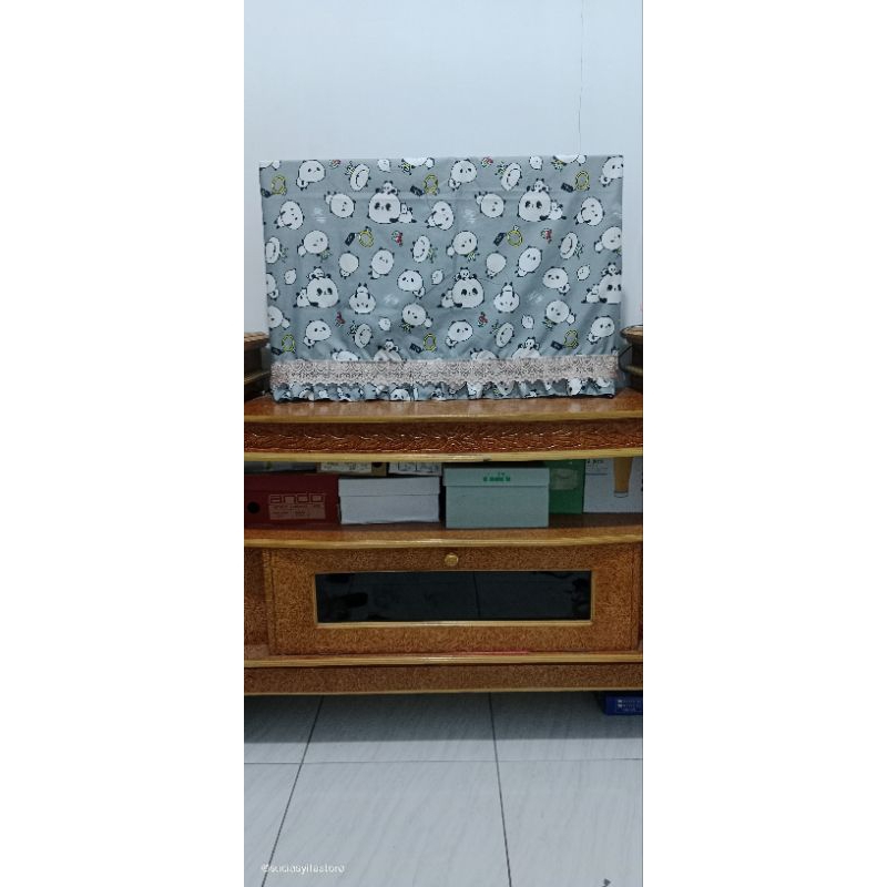 cover tv renda pelindung layar tv murah 32inc led