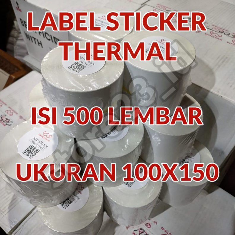 

LABEL STICKER KERTAS THERMAL ISI 5 PCS 1 X 15 1X15 1MM X 15MM j S1E8